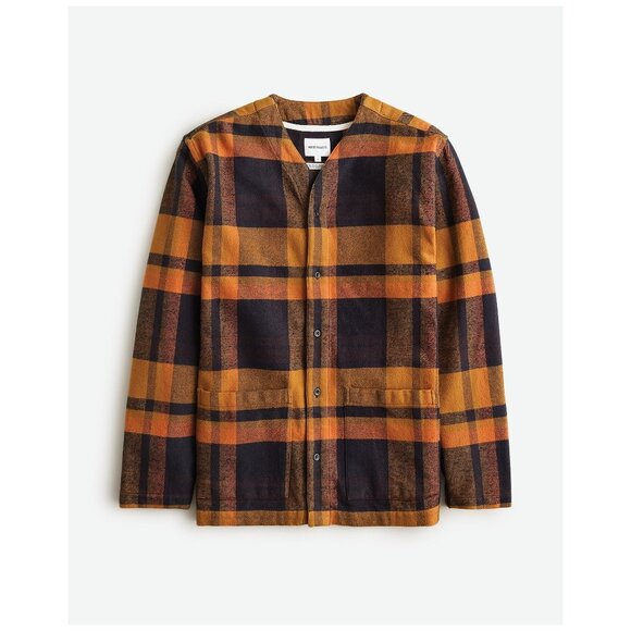 Norse Projects x J.Crew Erwin Heavy Twill Cardigan Shirt Jacket Scandinavian - Picture 16 of 16